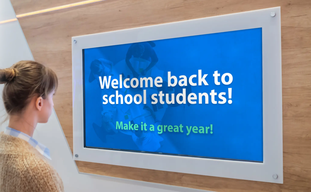 Education Digital Signage Singapore | Signeagles.sg Singapore